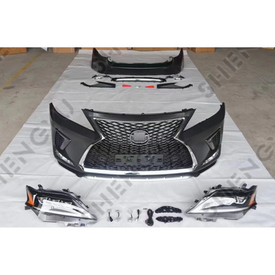 Body kit for Lexus RX350 2009-2015 change to 2021 new style include front and rear bumper with grille and headlight taillight