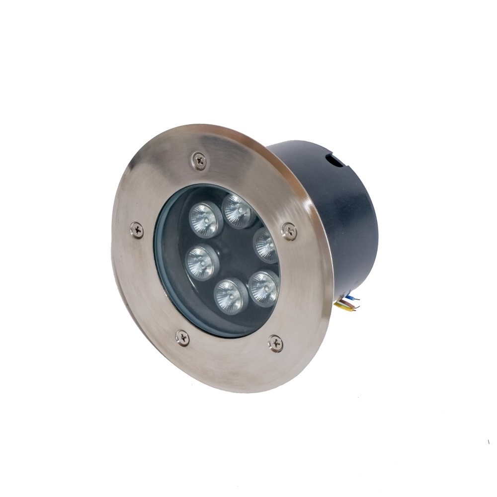 Led Round Buried Light 3w/6w/9w/12w/18w/24w Park Square Monochrome Colorful Underground Lights