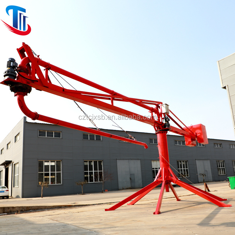 Electric Concrete placing boom Manual Concrete pump machine for Construction