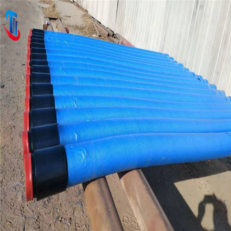 Concrete Pump Hose Putzmeister Schwing 2- 6 inch  concrete pump end hose high pressure 4 layer steel concrete pump rubber hose