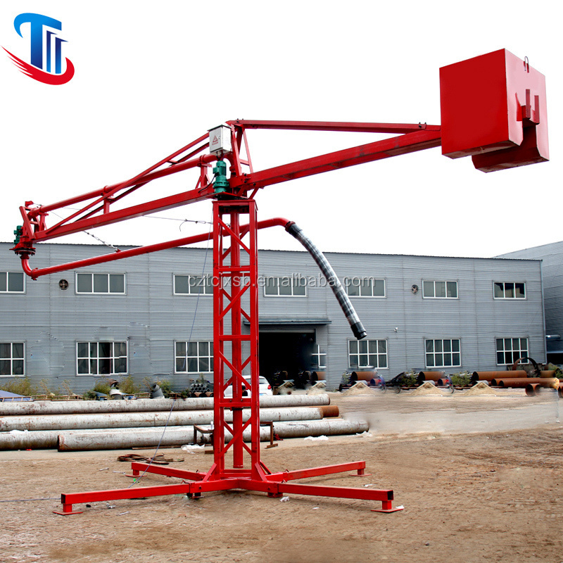 Electric Concrete placing boom Manual Concrete pump machine for Construction