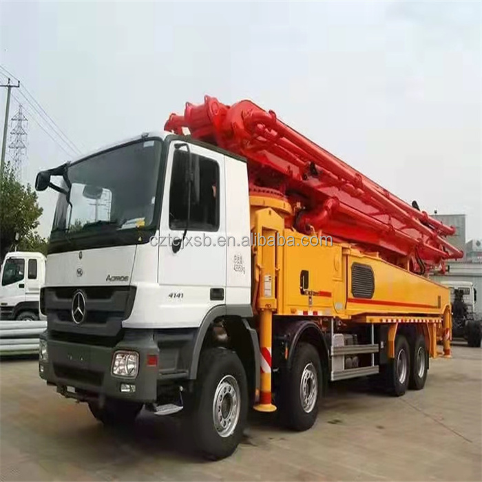 Germany make second hand putzmeister concrete pumps truck in used condition with benzz chassis for sale