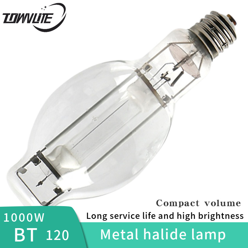 Hot Sale Factory Direct Price metal halide bulb factory 1000W Metal Halide Lamps BT56 E39/E40  MH1000W