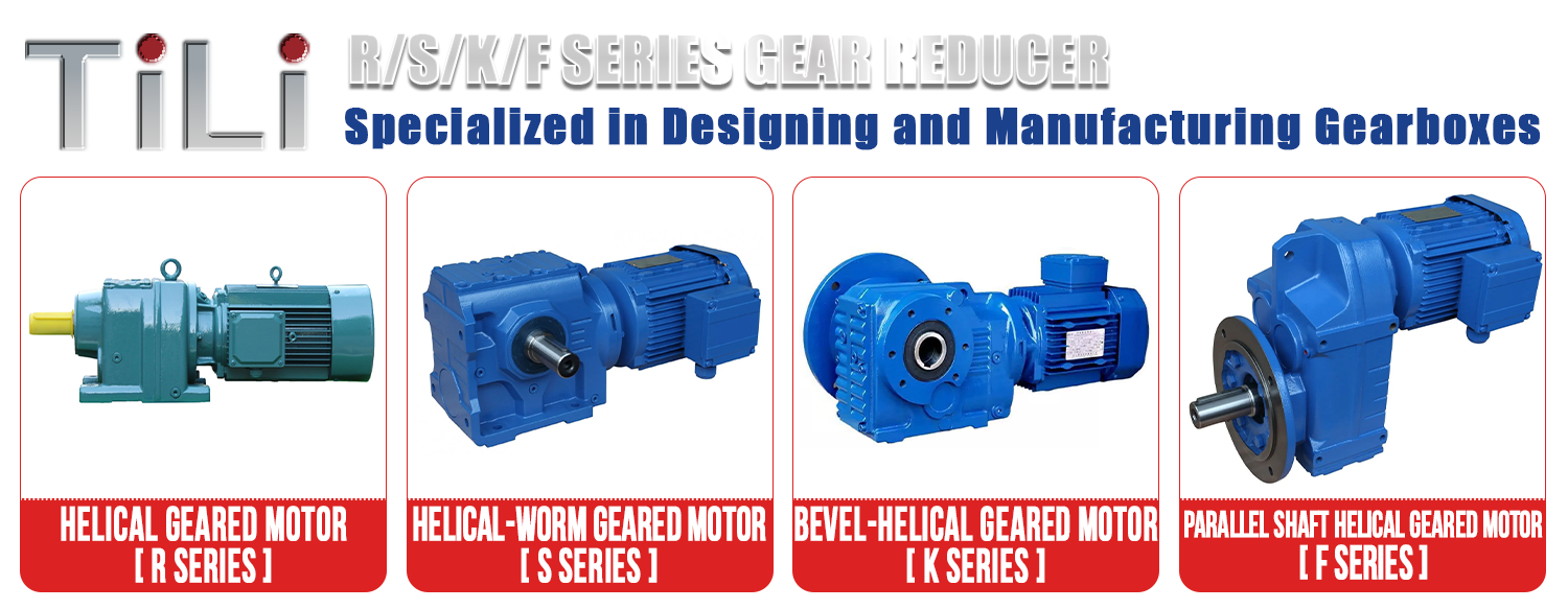 TILI F Series FAF Type High Quality Speed Reducer Efficient and Durable Parallel Shaft Helical Gear Motor for Manufacturing