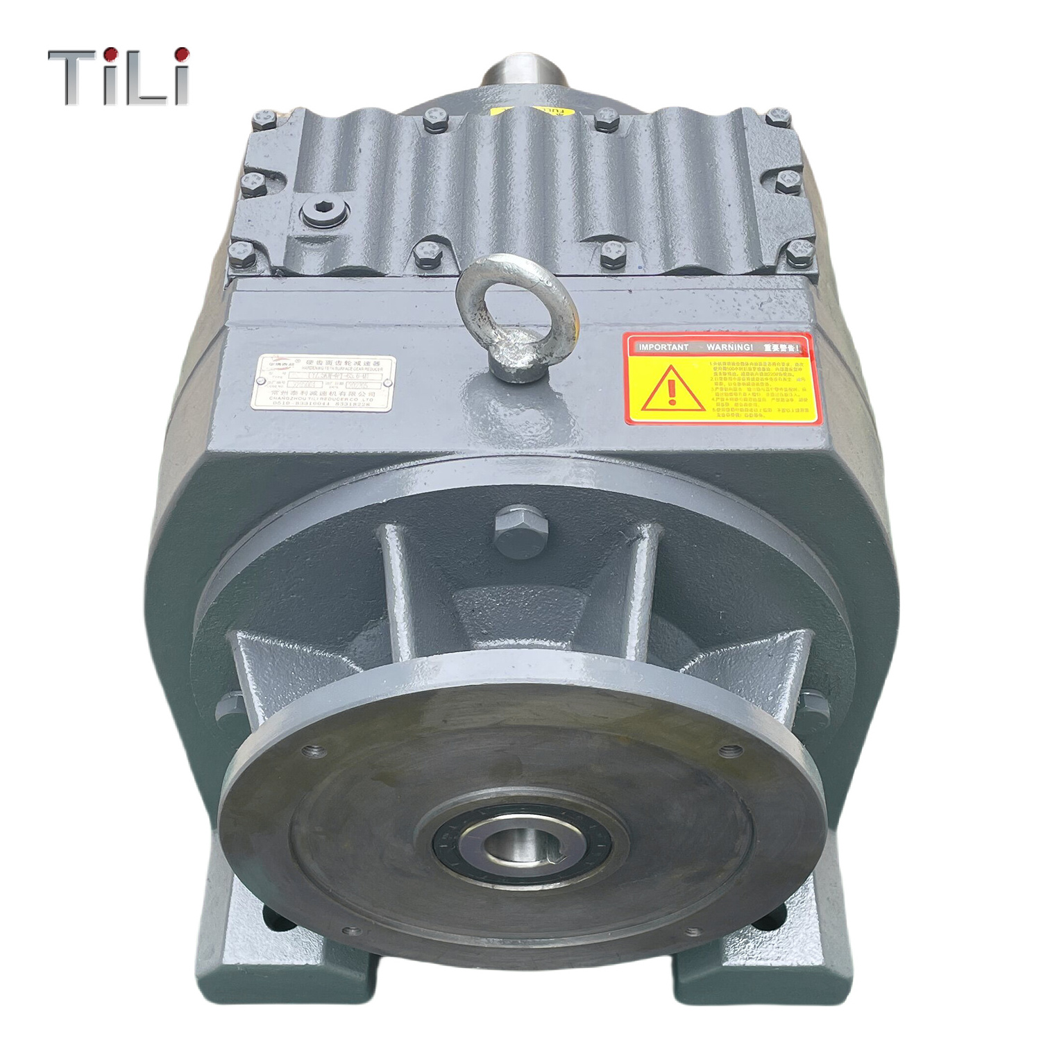 TILI R Series Inline Shaft Electric Motor With Gear R Series Coaxial Gear Speed Reducer