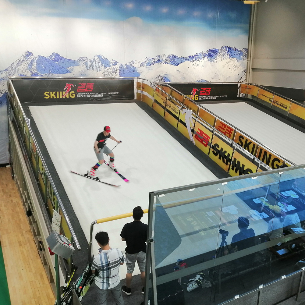 indoor skiing sports  hot sale discount artificial ski surface machine