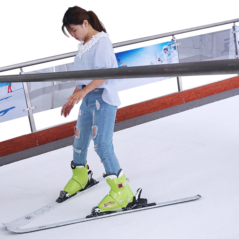 Indoor ski treadmill machine amusement ski machine revolving ski slope