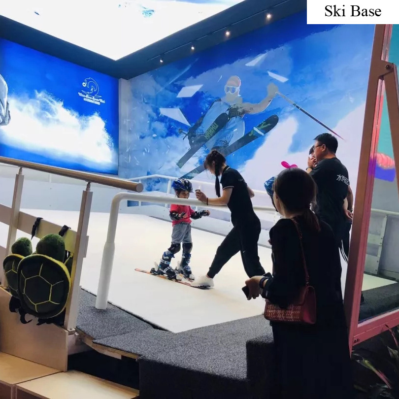 Amusement Playground Infinite Dry Ski  Slope, Ski Simulator&