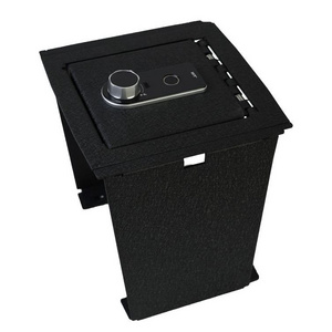 2021 Ford Bronco Custom Console safe Metal Box Safe with Fingerprint Lock for Gun Storage Vault