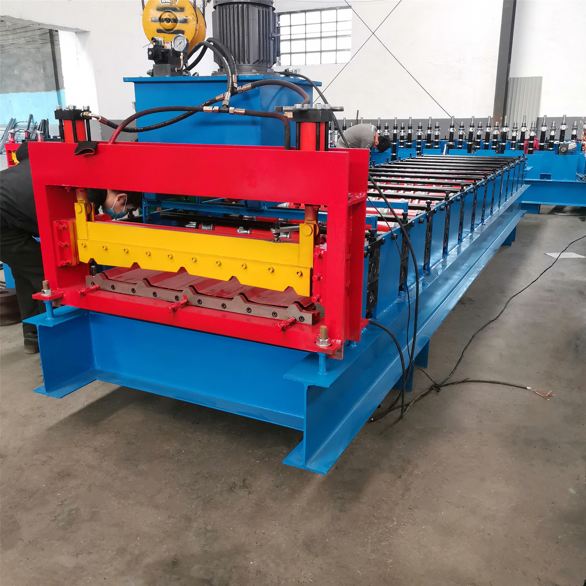 single layer metal roll forming machine color metal steel product equipment galvanized sheet machine