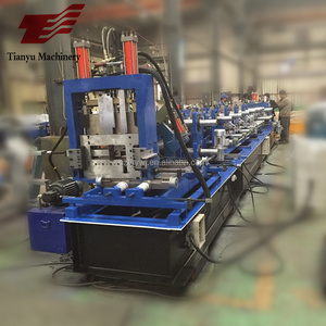 Used frame machine for sale cz section purline cold roll forming machine