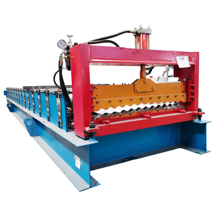 TY 2023 Hot sale Corrugated Iron Sheet Roll Forming Metal IBR roofing sheet making machine