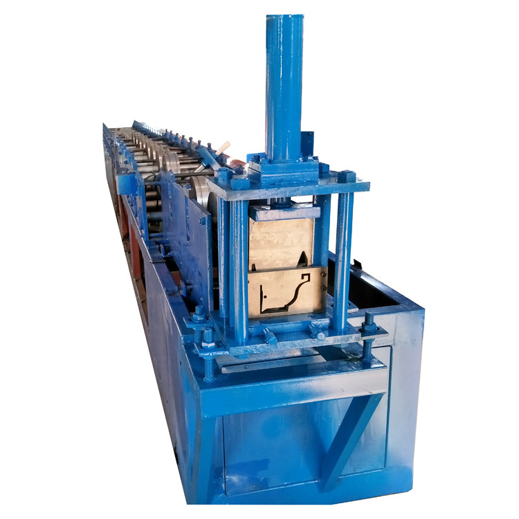 Construction building material color steel gutter making machine