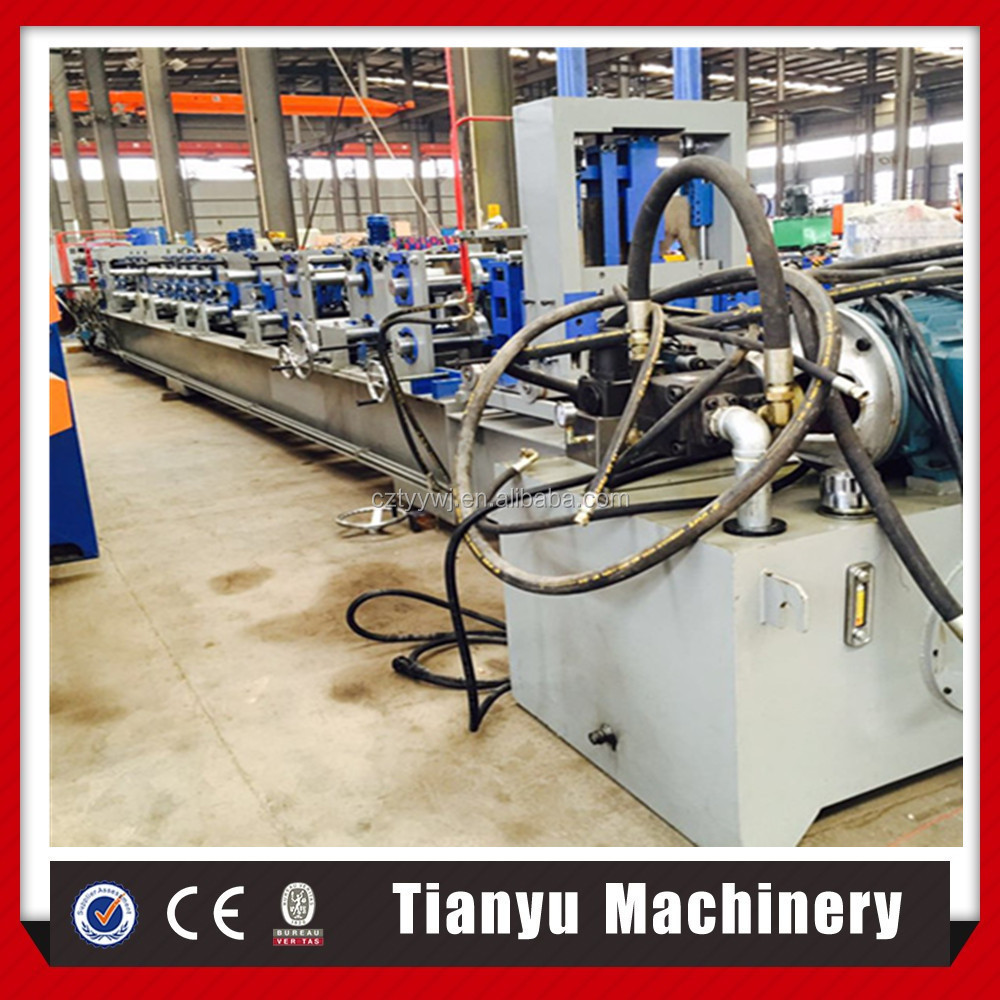 Used frame machine for sale cz section purline cold roll forming machine