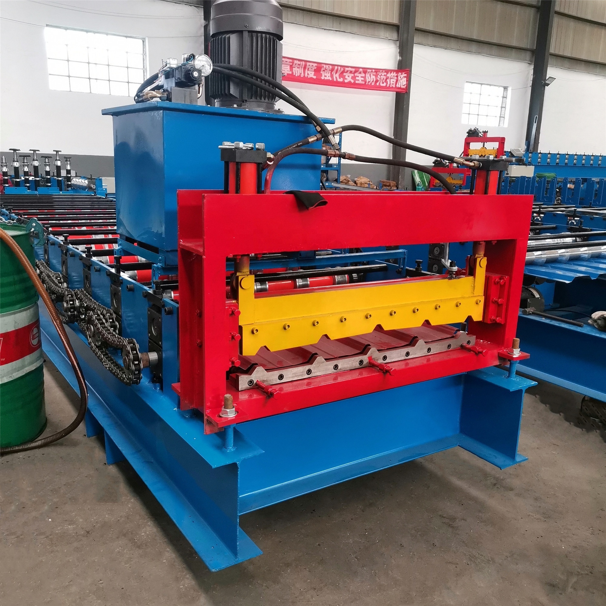 single layer metal roll forming machine color metal steel product equipment galvanized sheet machine