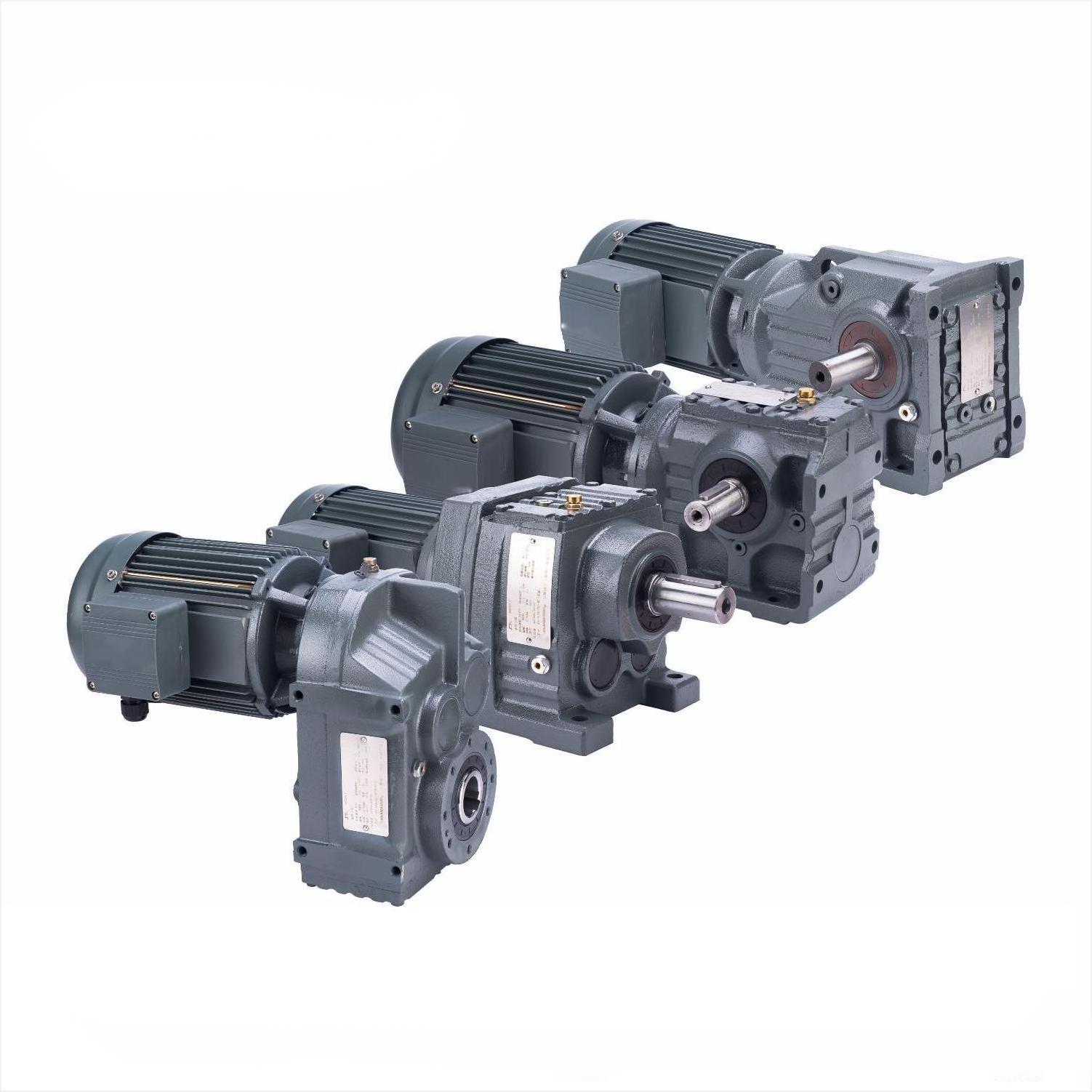 R Series Helical AC Gear Motor Gearbox With 22kw 1 Rpm Four Stage Helical Vertical Speed Reducers