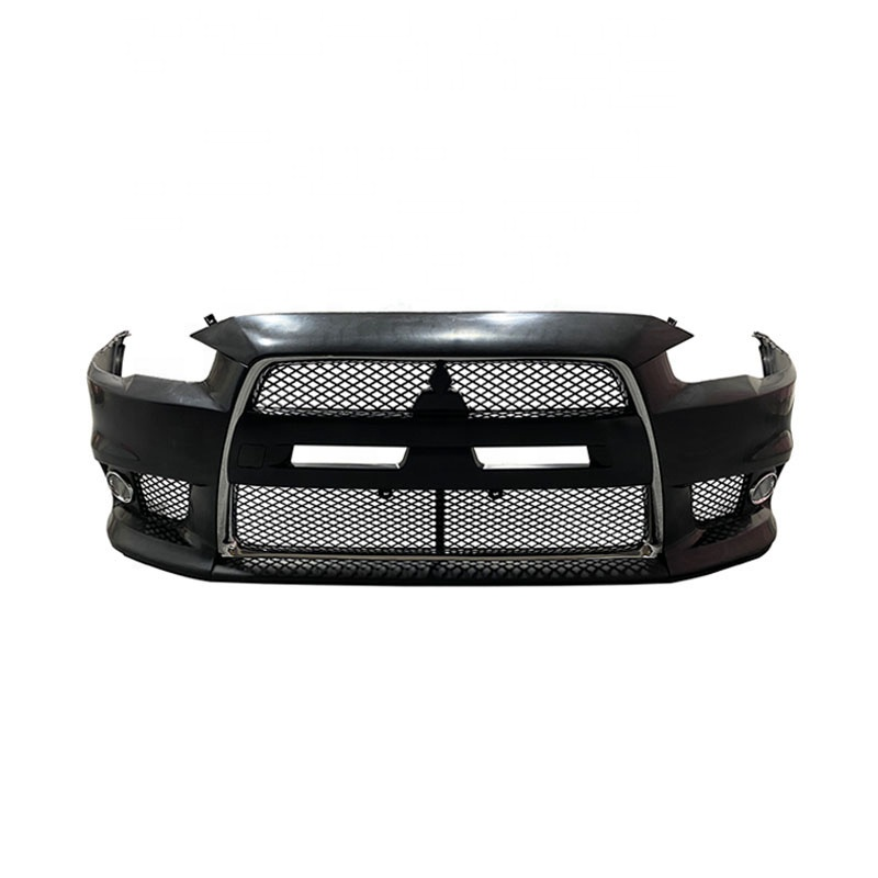 Injection PP Car Body kit Front bumper EVO Style For Mitsubishi Lancer 2009-2015 Car bumper