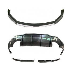 Carbon Fiber Front Lip and Rear Lip for Lexus GS GS300 GS450 GS500 GSF5.0 2012-2019 Bumper Guard