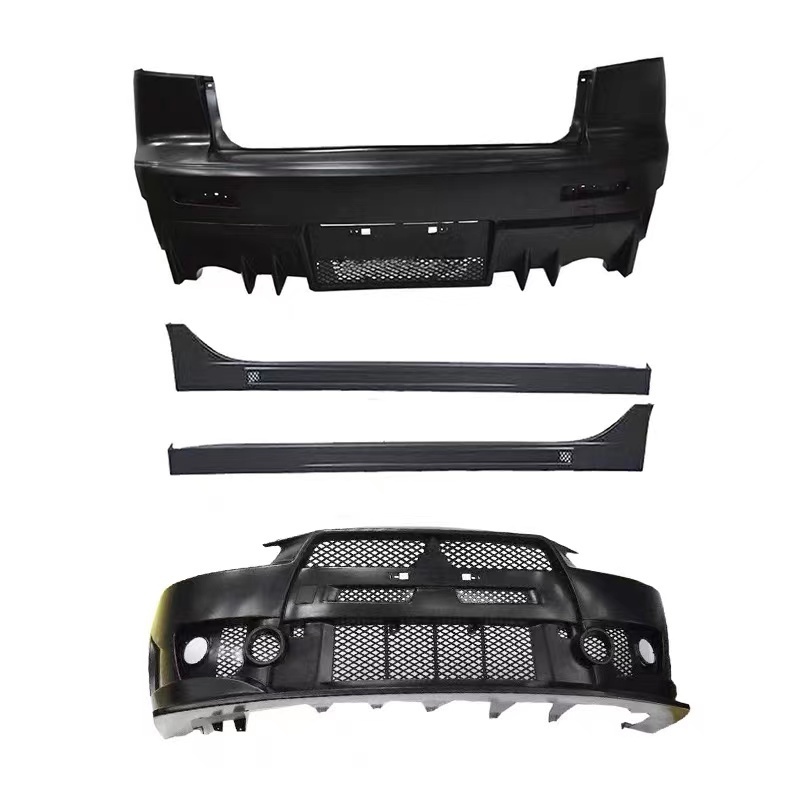 Front and Rear Bumper for Lancer 2009-2015 FQ Style Body kits Side Skirt Lancer Body kits