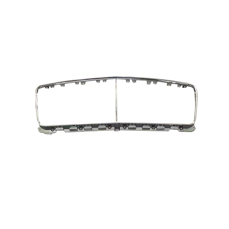 Exterior Accessories Grill Front Grille Black Chrome  Abs Plastic for Bentley Bentayga 2021 2022 Fog Lamp Cover