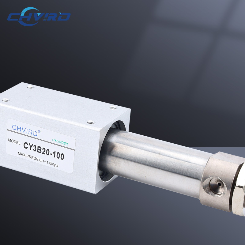 Customized professional CY3B Basic Magnetic Air Piston Double Acting Rodless Pneumatic Cylinder