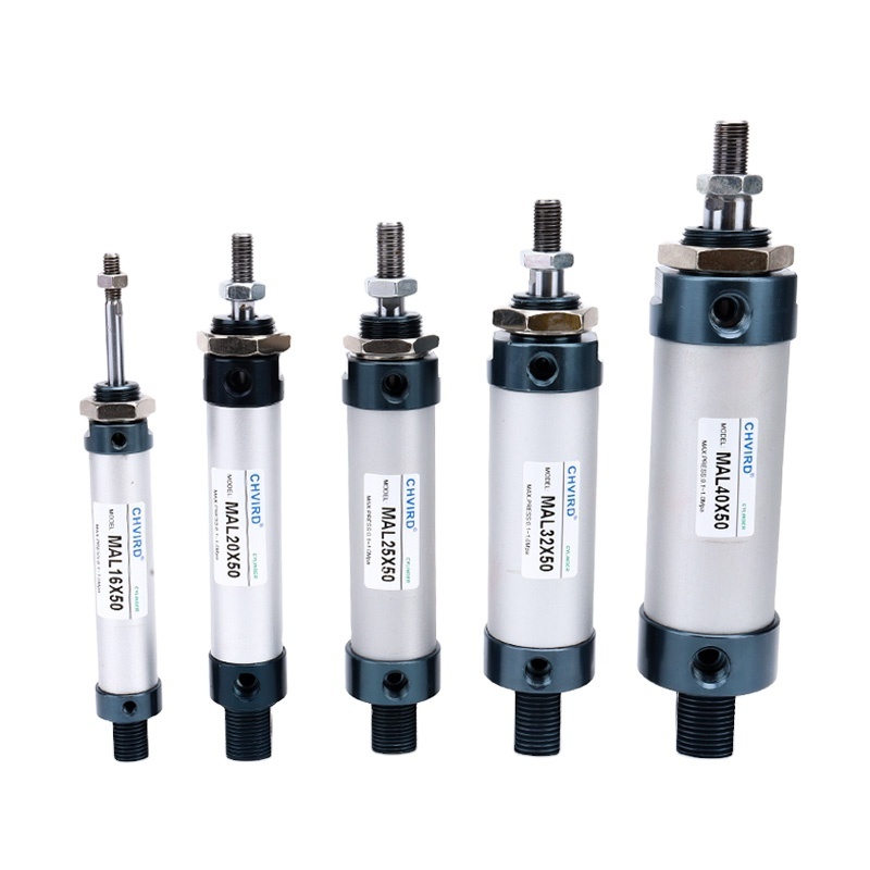 MAL series MINI Stainless steel piston Air Pneumatic Cylinders