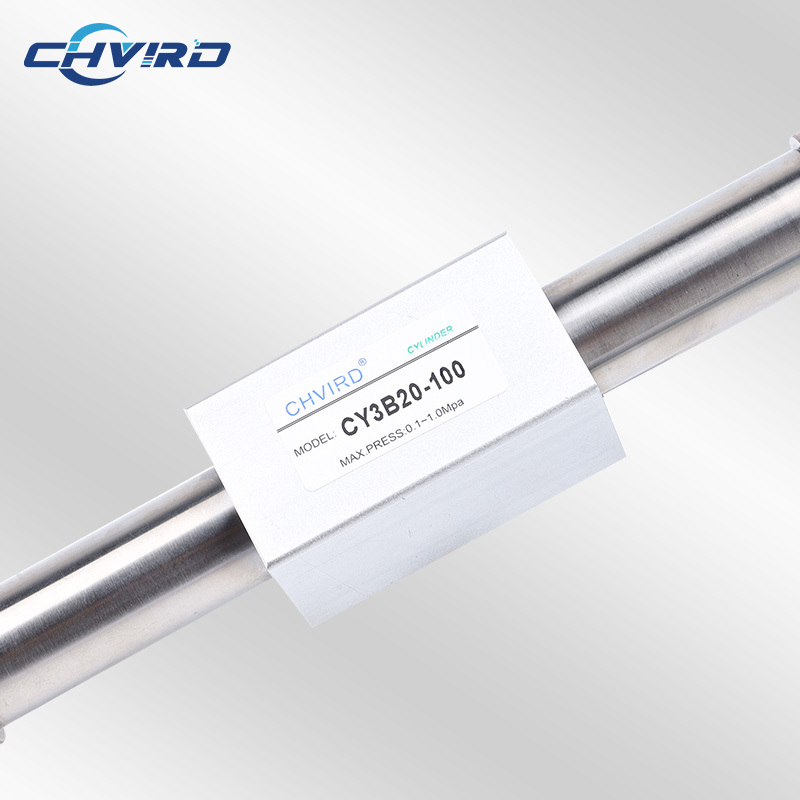 Customized professional CY3B Basic Magnetic Air Piston Double Acting Rodless Pneumatic Cylinder