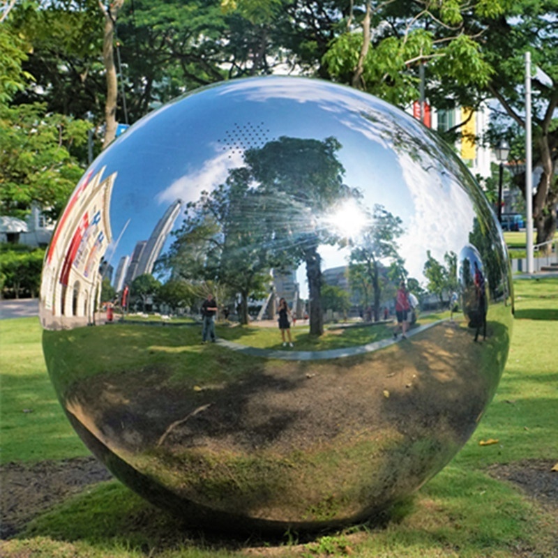 Garden Art Stainless Steel Grand Decoration Hollow Ball 304/316 Mirror Staring Ball