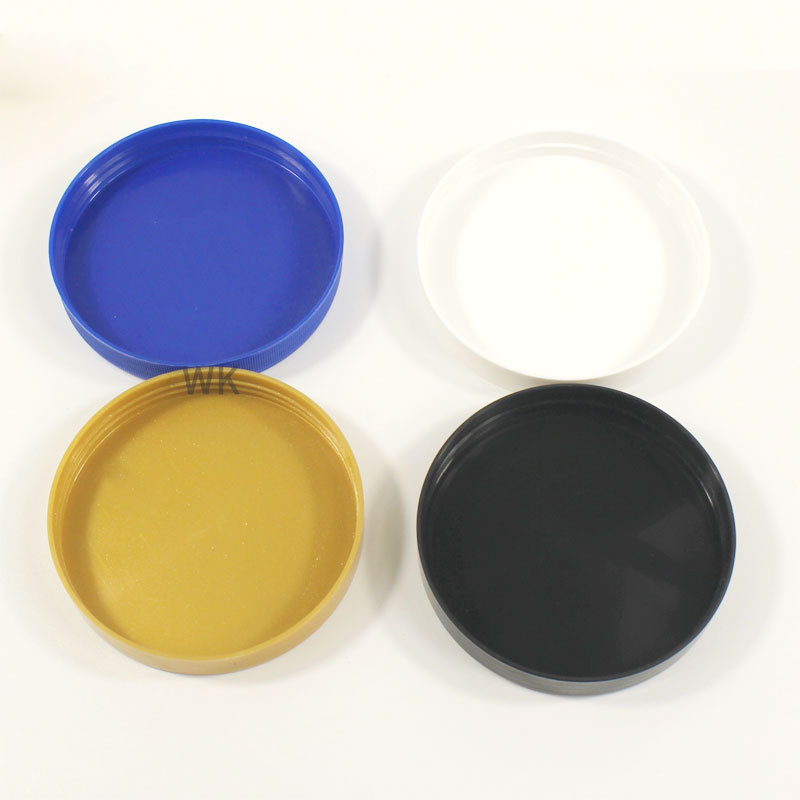 Customization  89mm Plastic  Screw Cap for Big wide Mouth jar   lid cover  for Plastic Cream Jar