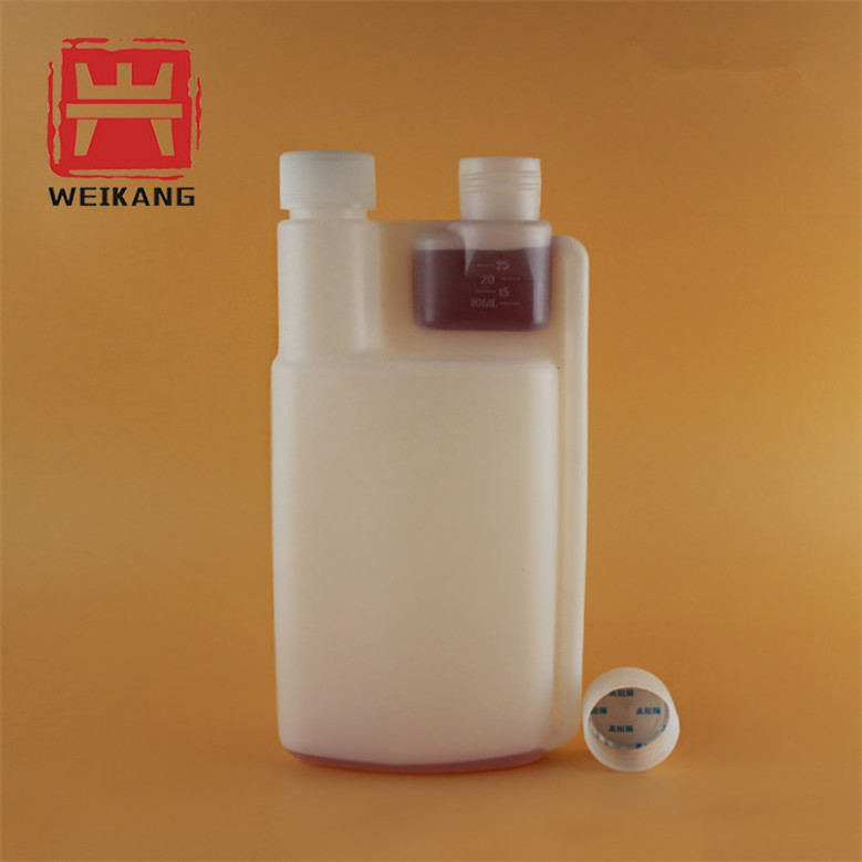 500ml Twin Neck Measuring Bottle Plastic Dosing Bottle wholesale