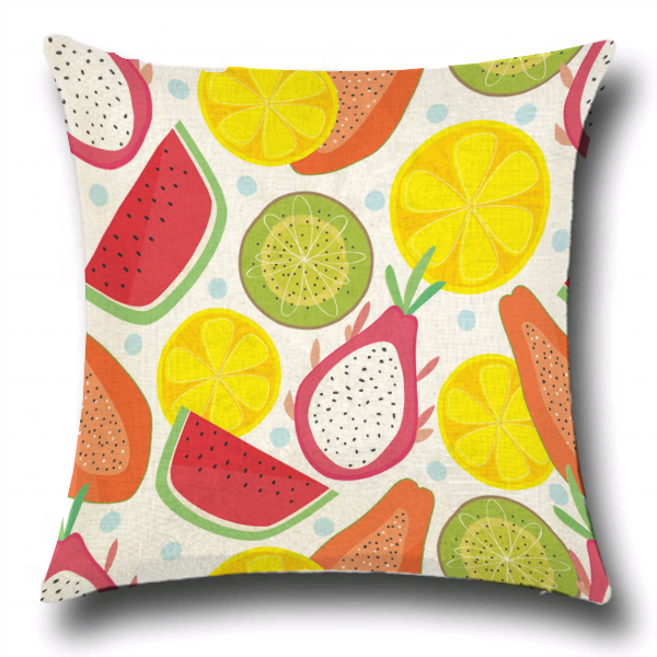 Custom Design Printing Decorative Throw Pillow Outdoor Furniture Cushion