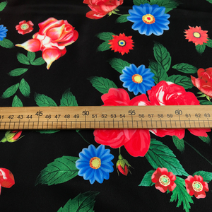 Textile Raw Material Color Designed Calico Organic 100% Cotton Canvas Digital Print Fabric