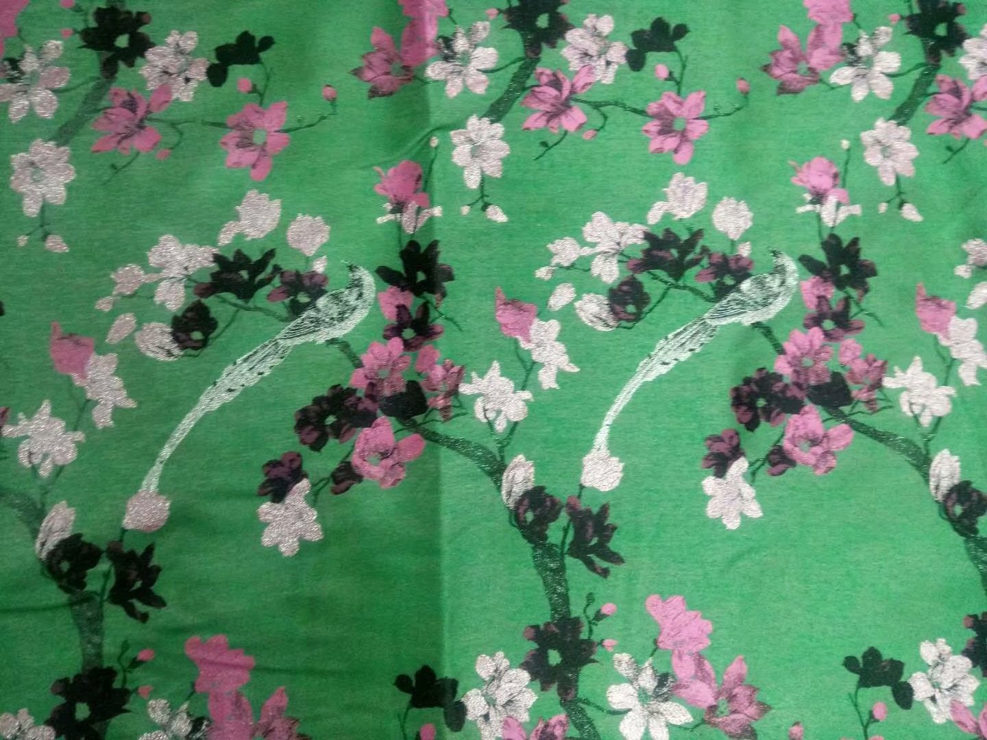 146gsm Chinese mill latest design jacquard brocade office dress fabric