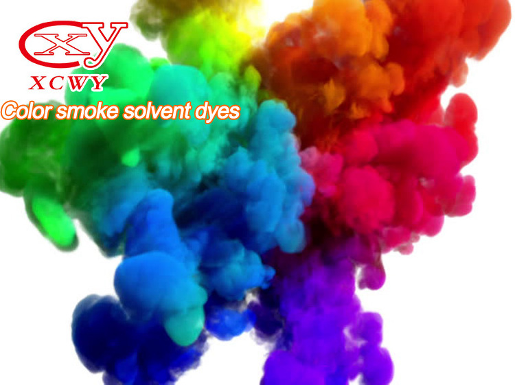 Solvent dyes colorful smoke bomb dyes party celebration firework bomb