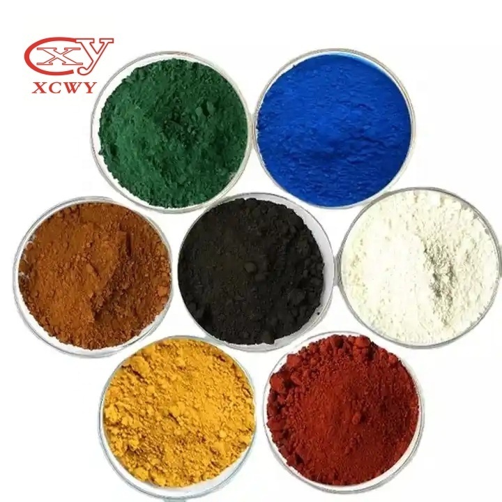 black concrete Color pigment powder paint concrete iron oxide pigment cement tiles