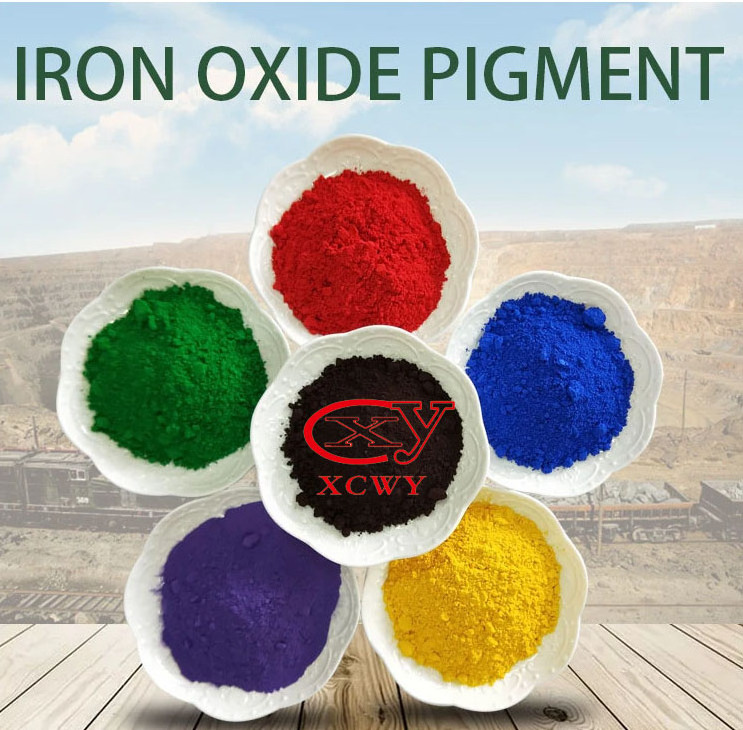 black concrete Color pigment powder paint concrete iron oxide pigment cement tiles