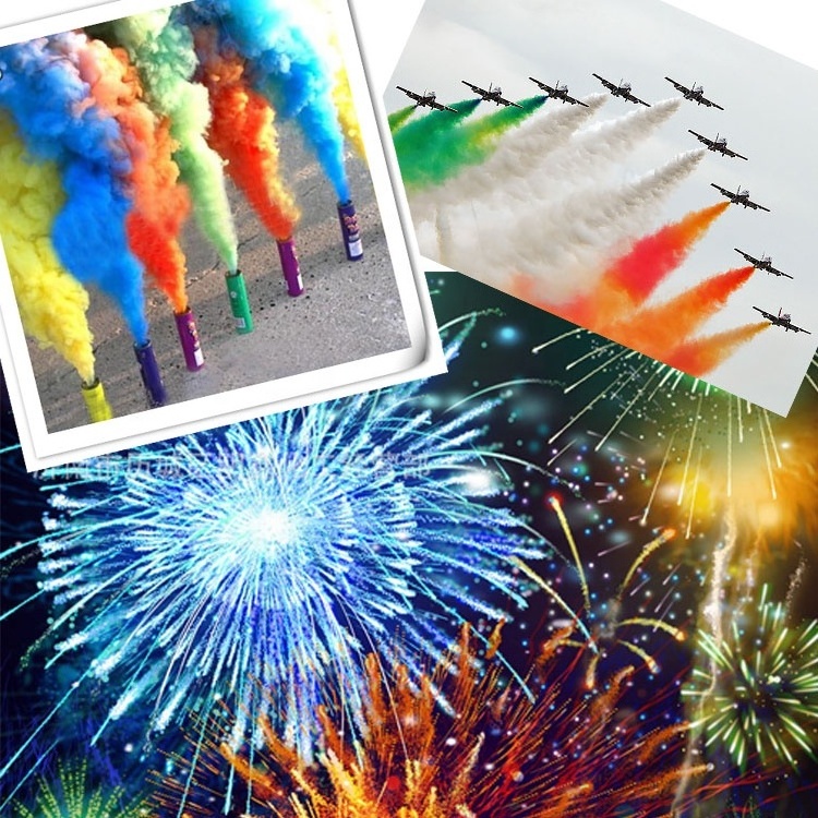 Oil Smoke Effect Solvent Dyes for Pyrotechnics and Aerial Smoke