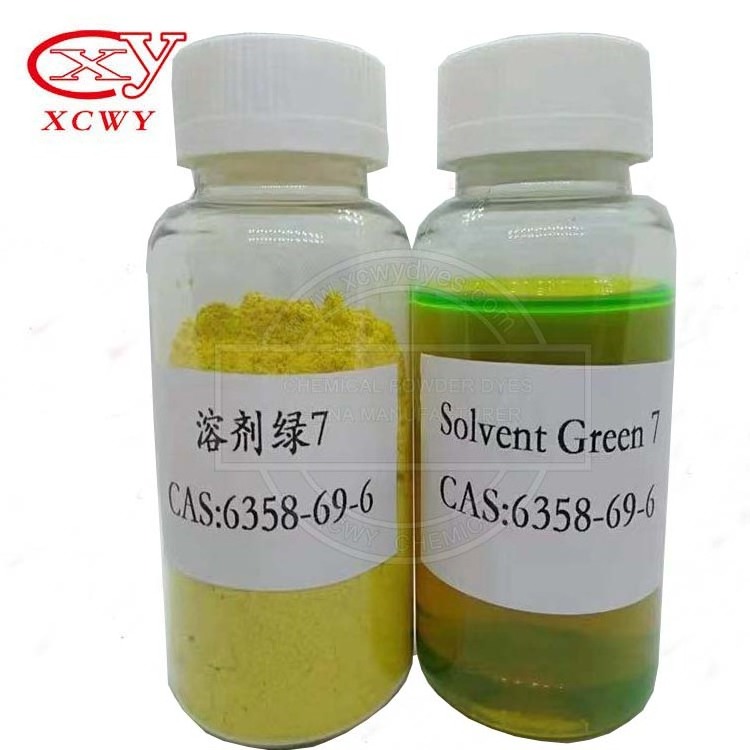 Oil based diesel dyes solvent green 7 for coolant