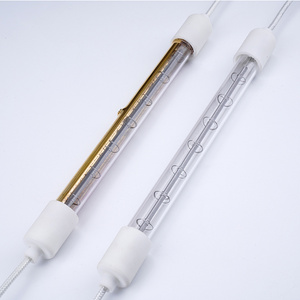 Manufacture Wholesale quartz ir infra red  halogen heater heating lamp for solder reflow oven