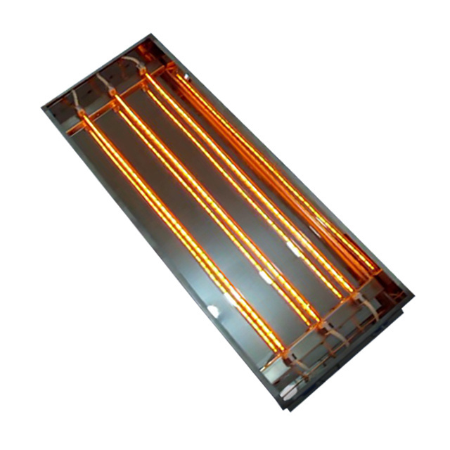 Manufacturer Wholesale 2000W Shortwave White Reflector Infrared Heating Lamp 2kw for drying oven