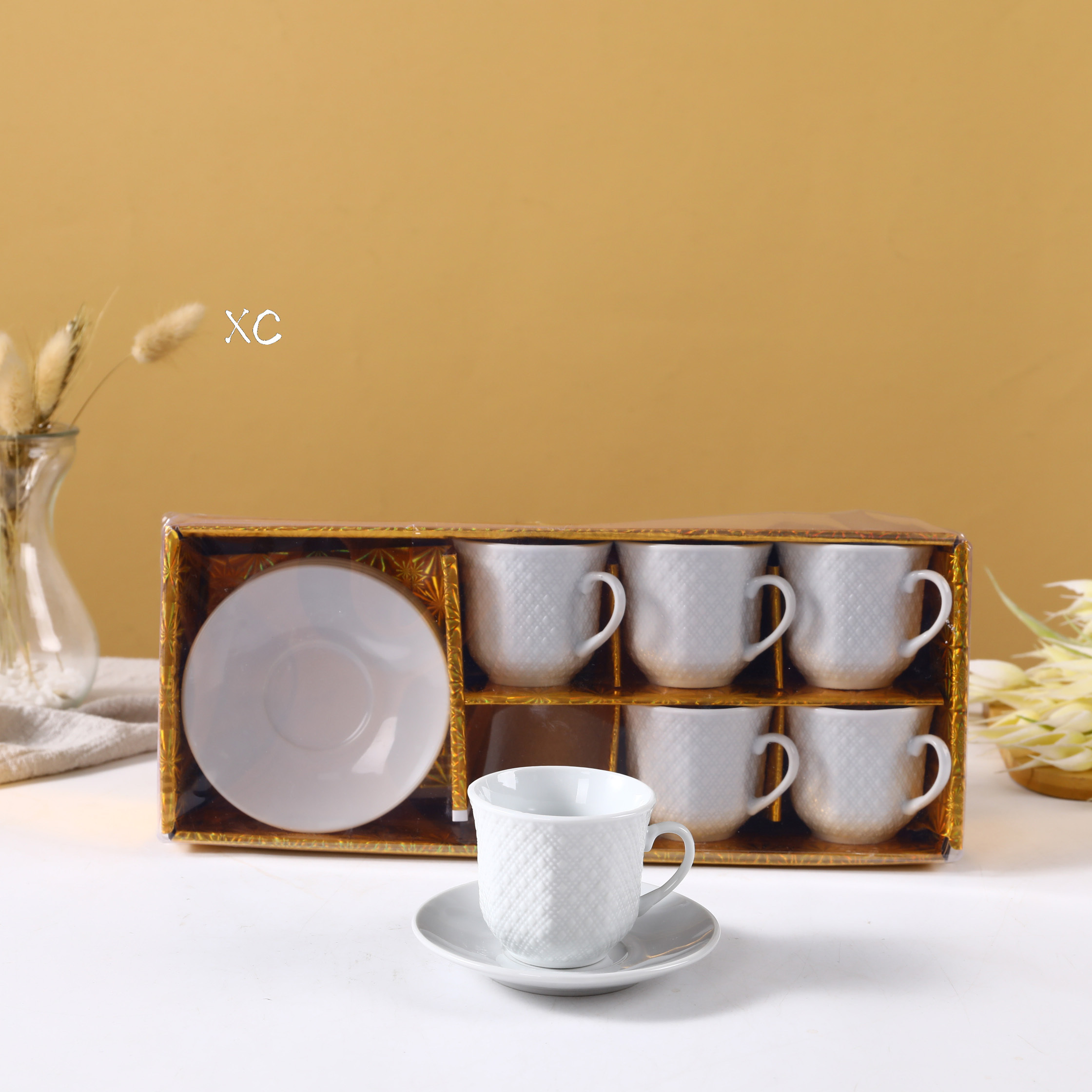 Wholesale Cups And Saucers Ceramic Coffee Cup Set Porcelain Tea Cups