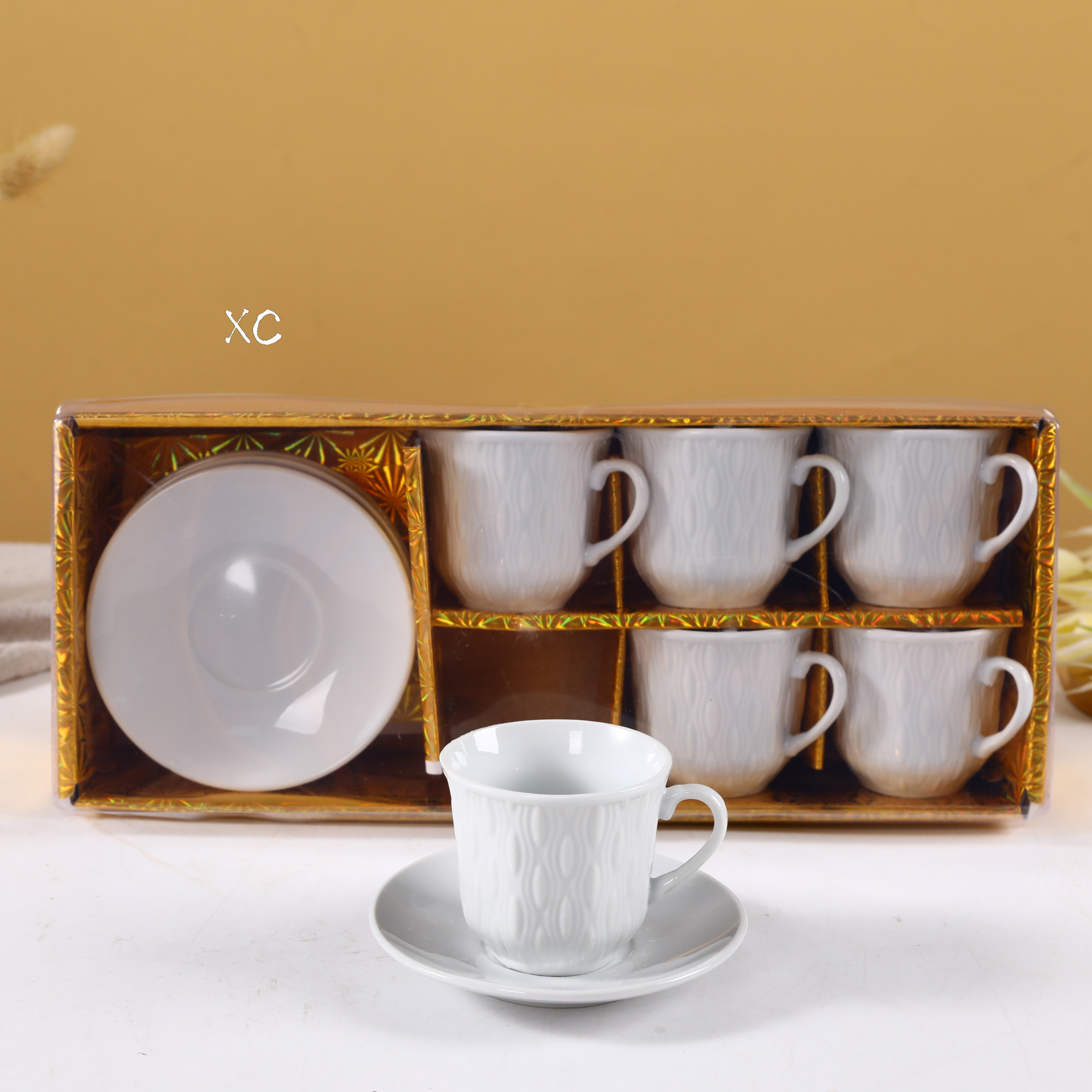 Wholesale Cups And Saucers Ceramic Coffee Cup Set Porcelain Tea Cups