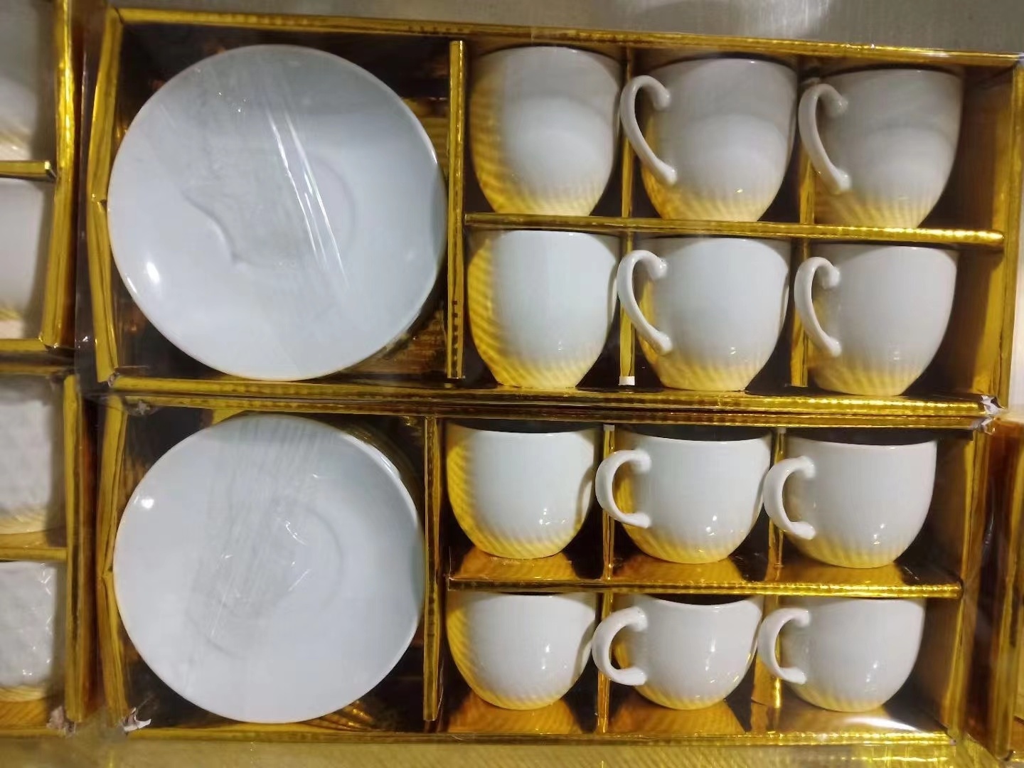 Wholesale Cups And Saucers Ceramic Coffee Cup Set Porcelain Tea Cups