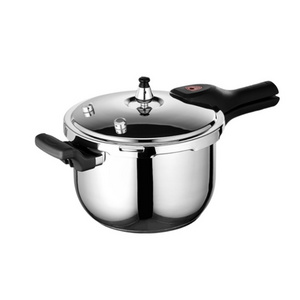 Highly Quality Energy Saving Gas And Induction Cooker 304 Stainless Steel Pressure Cooker 6q/8q