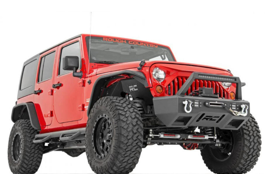 POISON SPYDER TUBULAR FENDER FLARES 07-18 FOR JEEP WRANGLER JK