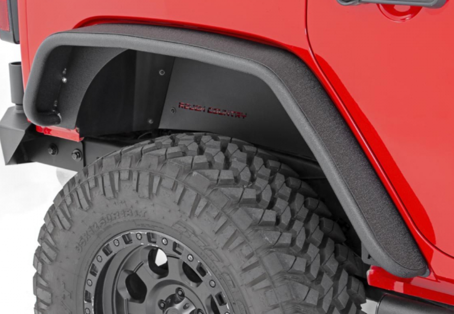 POISON SPYDER TUBULAR FENDER FLARES 07-18 FOR JEEP WRANGLER JK