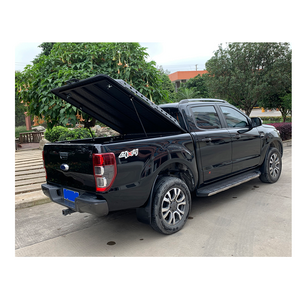 4x4 offroad accessories Flat cover hard lid Tonneau Cover Aluminum cover and steel frame canopy for ford ranger dmax np300 bt50