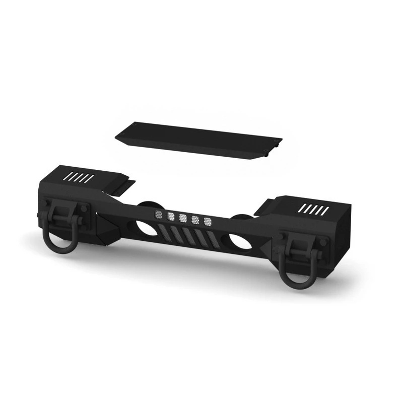 RR XHD Aluminum Front Bumper, Winch Mount (07-15) for Jeep Wrangler JK