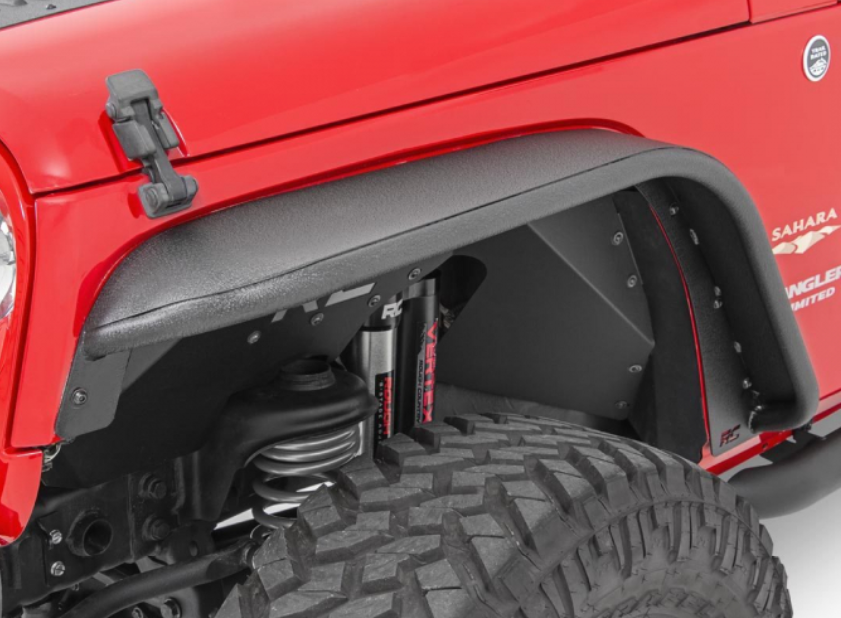 POISON SPYDER TUBULAR FENDER FLARES 07-18 FOR JEEP WRANGLER JK