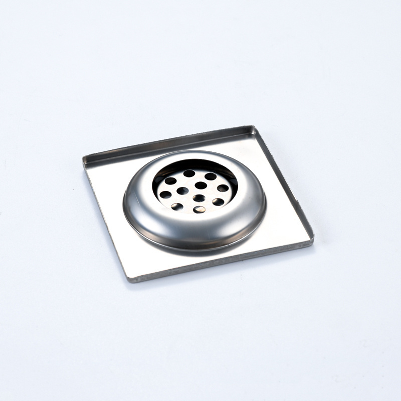 Factory custom square stainless steel floor drain for bathroom shower toilet bathroom